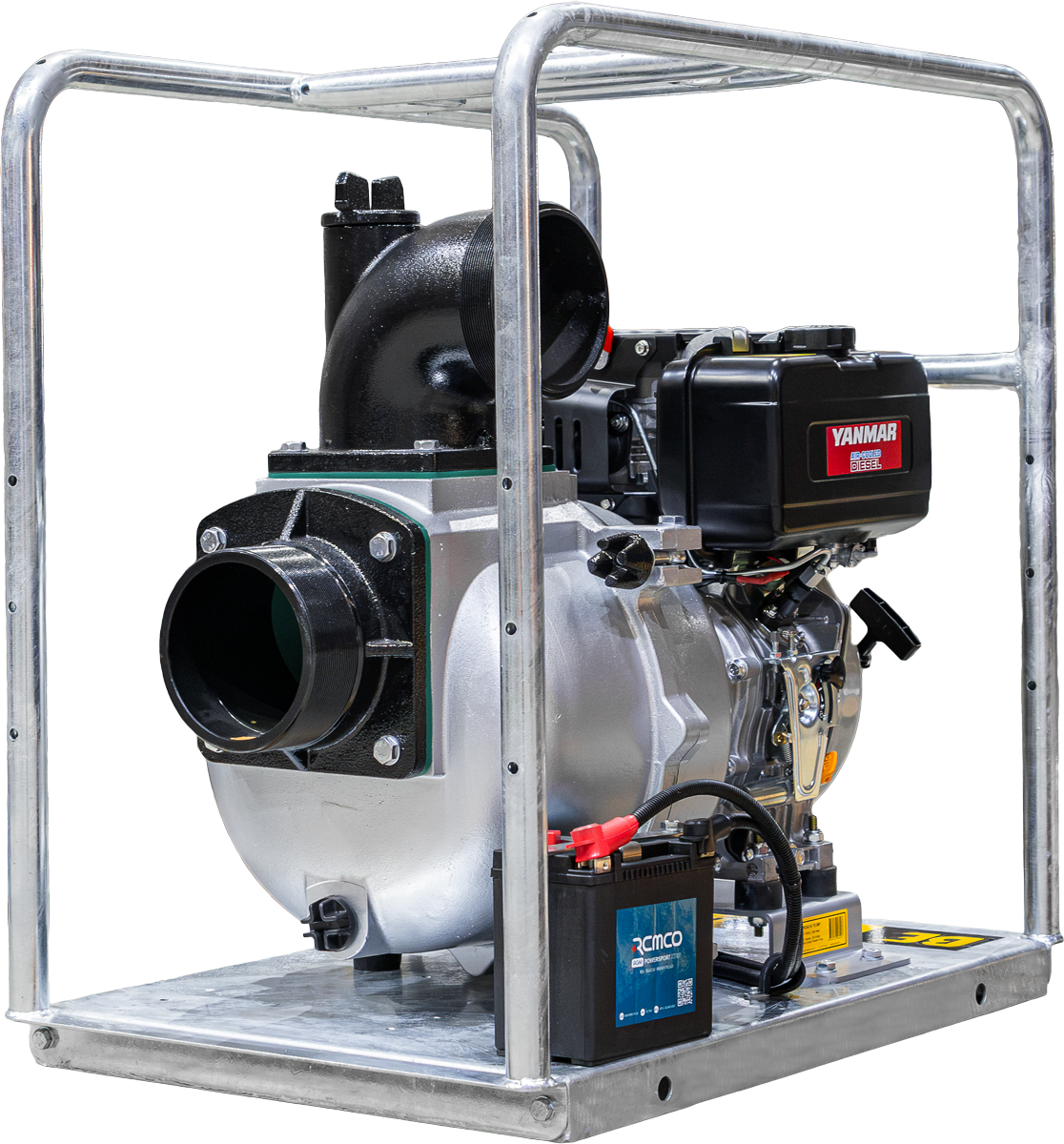 6" High Volume Open Impeller Water Transfer Pump [124 WD6010-YEJP] [124 WD6010-YEJMP]