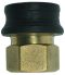 Quick Connect Coupling - EZ Grip - 3/8" NPT - Standard[125 85.300.193] - 3/8" NPT M, Brass