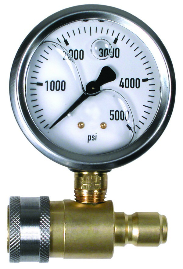 Gauge 5000Psi +conn kit (D-10) [125 85.305.001]