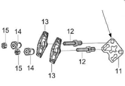 PLATE SUBASSEMBLY, LIFTER STOPPER