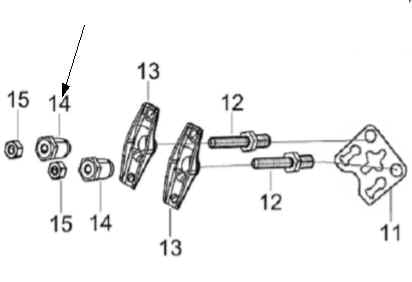 NUT, VALVE ADJUSTING