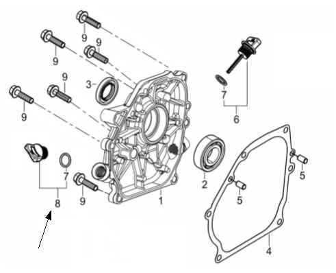 PLUG SUBASSEMBLY, ENGINE OIL