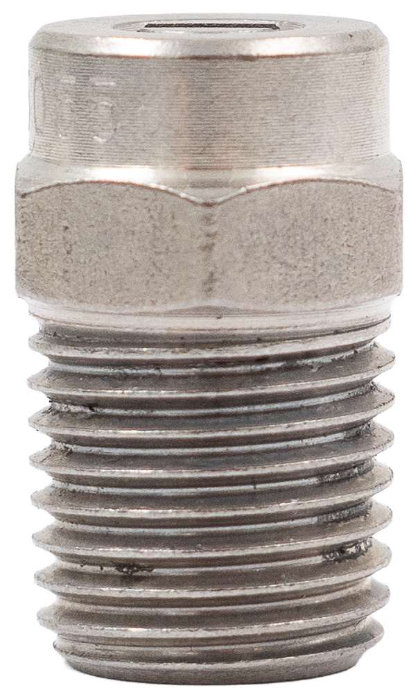 1/4" NPT Screw On 15º “Fan” Chiselling Nozzle - BAR