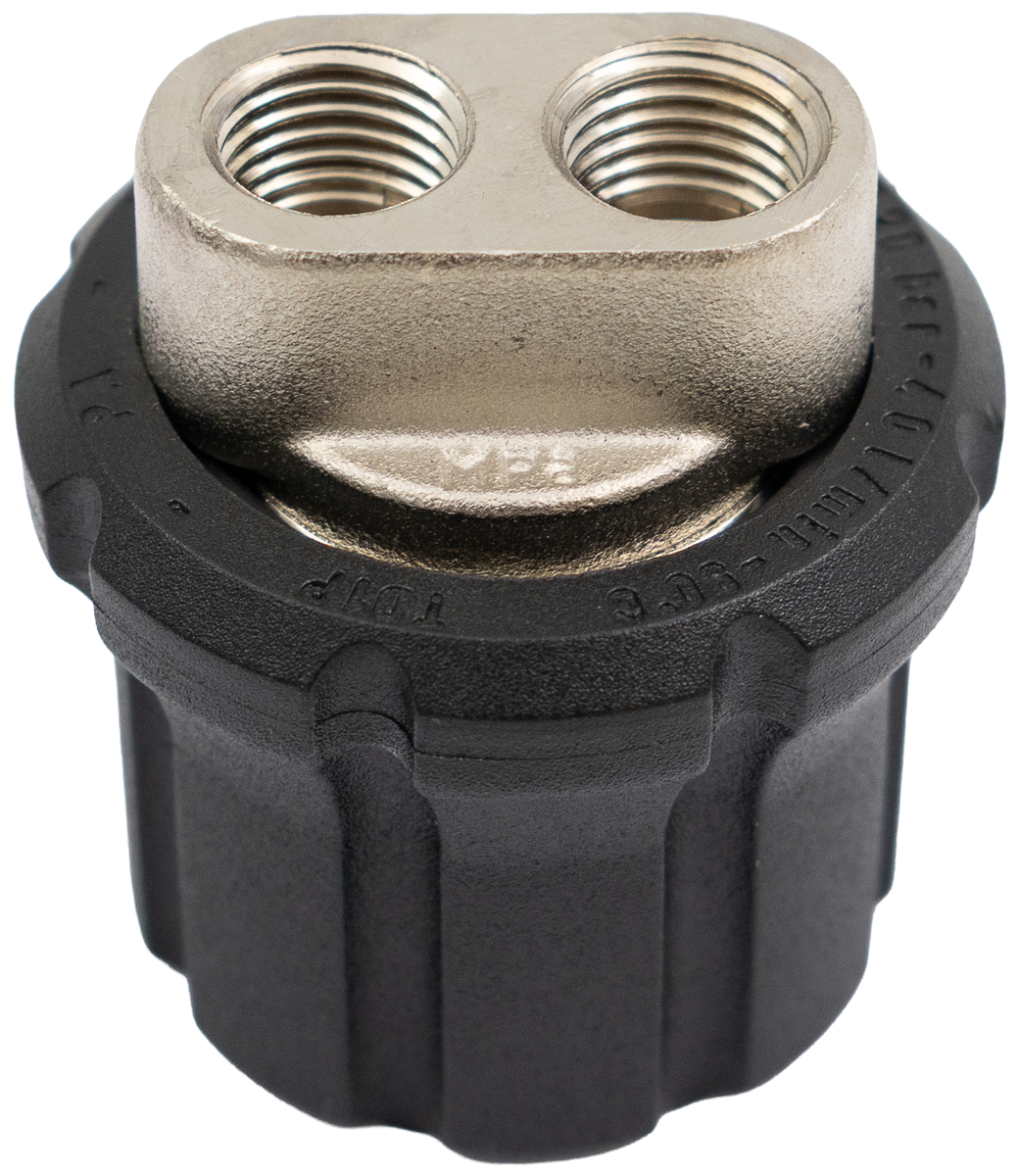 Double Nozzle Holder - 1/4" - PA[145 23.0015.00]