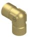 90° Elbow Sockets - Female to Female - PA[145 12.2002.00] - 1/4" BSP Female, 1/4" BSP Female