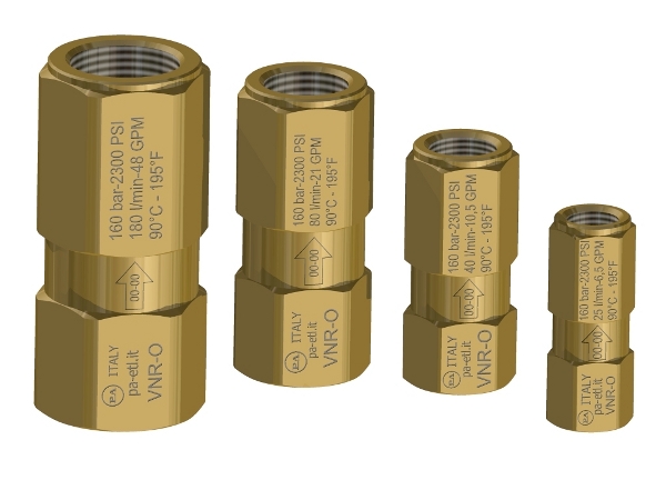 Brass Check Valve (D15) [145 60.2040.00]