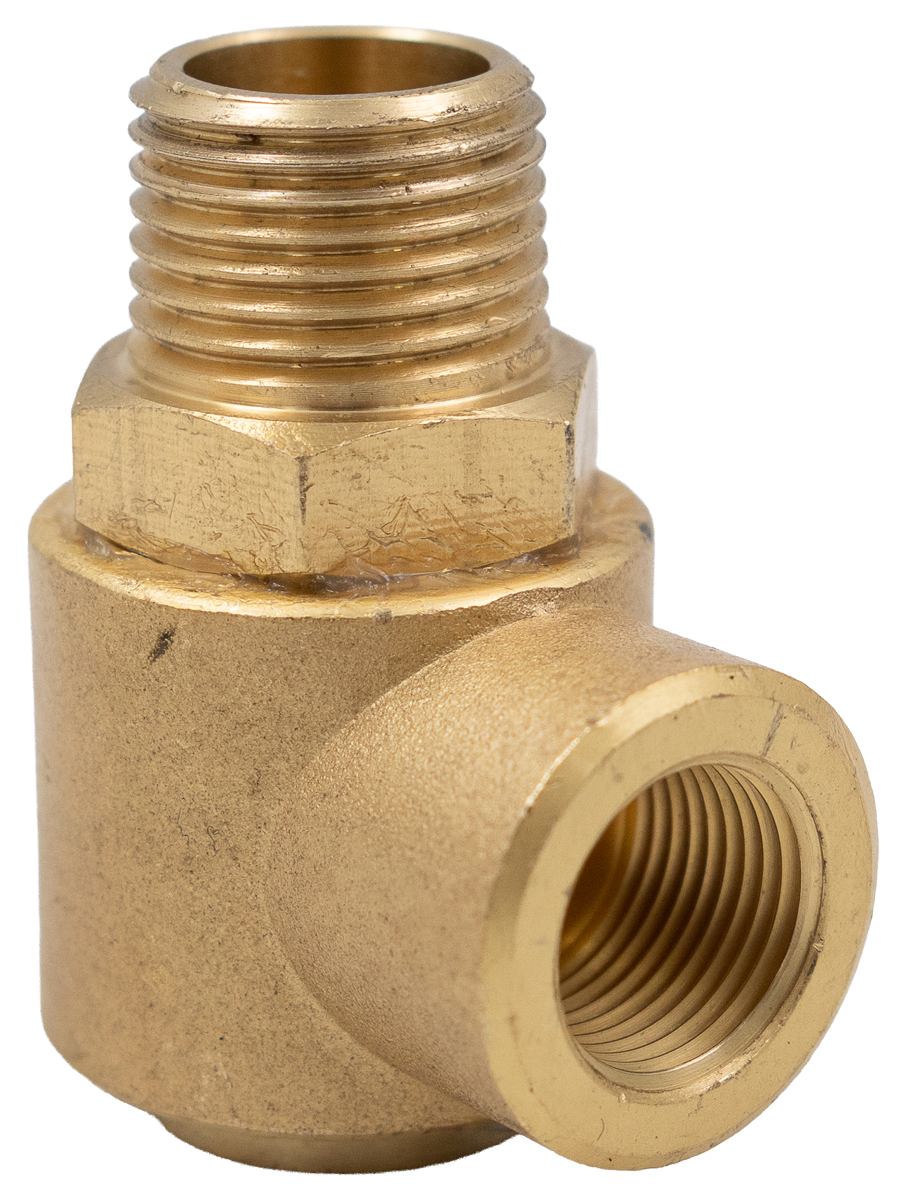 Swivel 90deg Bra 3/8Gx1/2 NPTM [147 1181070300]