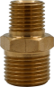 High Pressure Reduction Double Nipple - Premium - MTM Hydro[147 35.0248] - 1/4" BSP Male, 3/8" BSP Male