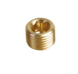 Brass Plug 1/4   (147 35.0004) [147 1200010100]