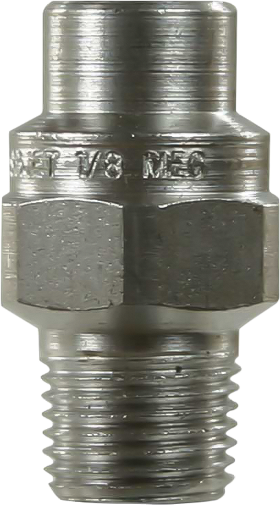 1/8" NPT Screw On 0º “Pencil” Blasting Nozzle - Spraying Systems