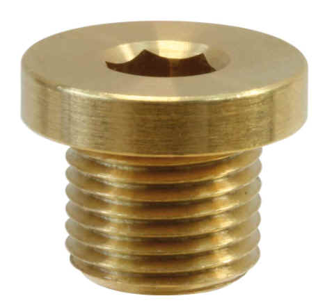 Plug 1/8 Brass Hex Head [148 578 01]