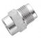1/2" BSP Male Nipple - Standard - Mecline[155 0212000150] - 1/2" BSP Female, Zinc Plated Brass