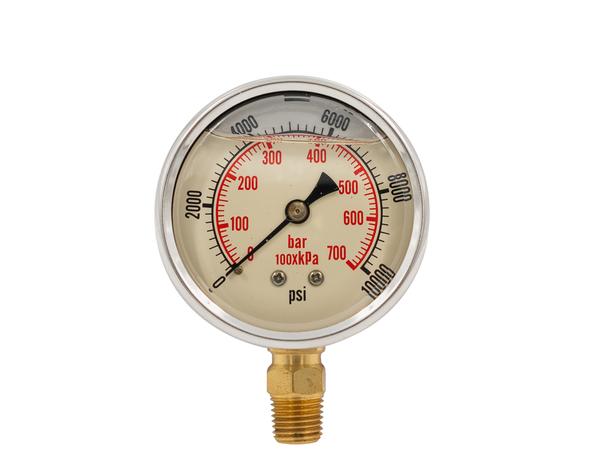 Gauge 10,000 PSI S/S Bottom 1P [165 1614606]