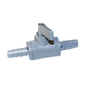 PLASTIC BALL VALVE 3/8" HOSE BARB ENDS[165 4401]