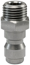 Quick Connect Plug - 1/4" BSP - Standard[165 HT8MSF] - Short, 1/4" BSP M