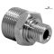 Couplings – Stainless Steel – BAR - 1/4" BSP M, 1/4" BSP M