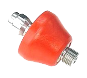Wear Cone - Turn Bare Nozzle into a Complete Kit[165 PC8-N] - 1/4", PVC
