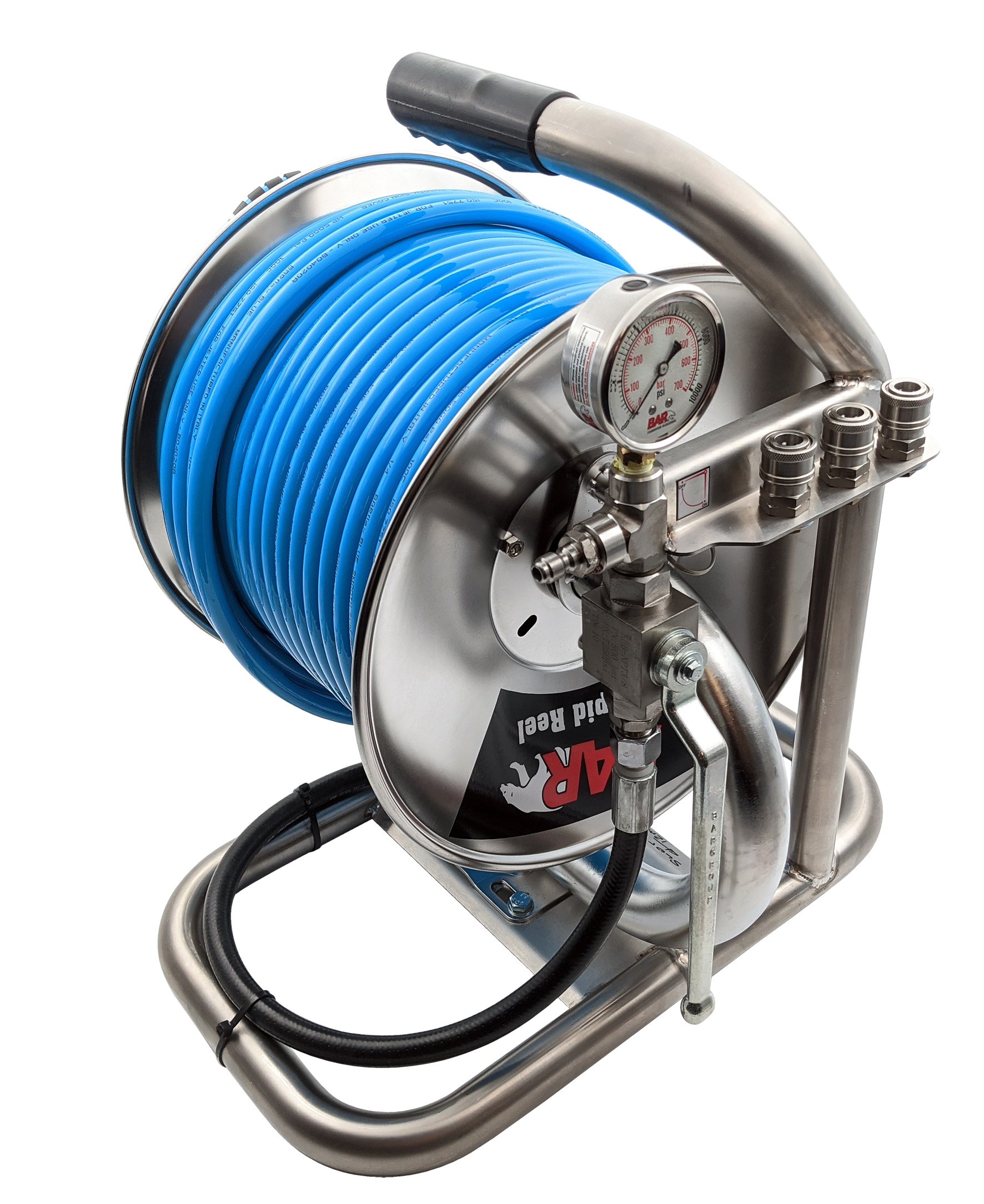 Mini Reel + 1/4  BARflex Red [175 PW134-MRS 60R 4]