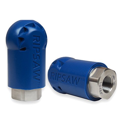 Rip Saw Hydro-Excavation Nozzle - Blue[165 1857-120]