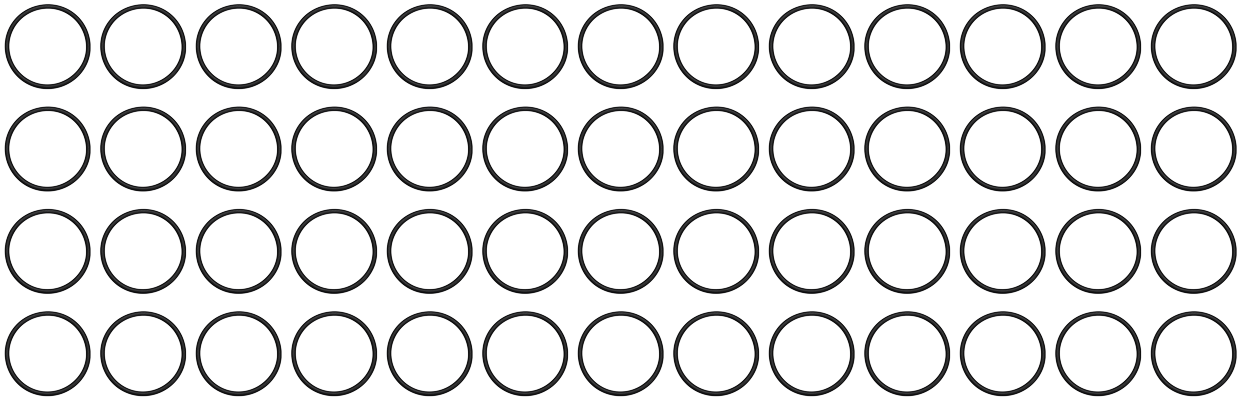 Set of Dolly 22-50 O-Rings [222 90.3612.00-50]