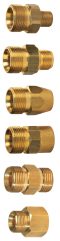 M22 Bsp Nipple - Standard Tecomec[155 0212003650] - 1/4" BSP Female