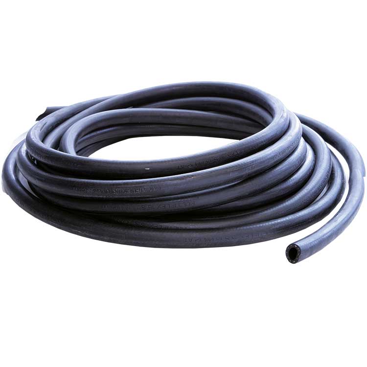 1/2" Rubber Hose - Black - 290 PSI Low Pressure[148 305 101 00]