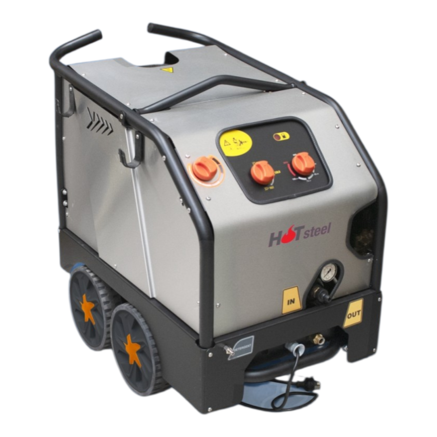 Hot Electric Pressure Cleaner – Single Phase – KP Steel Extra - BAR[108 HOT12011KS]