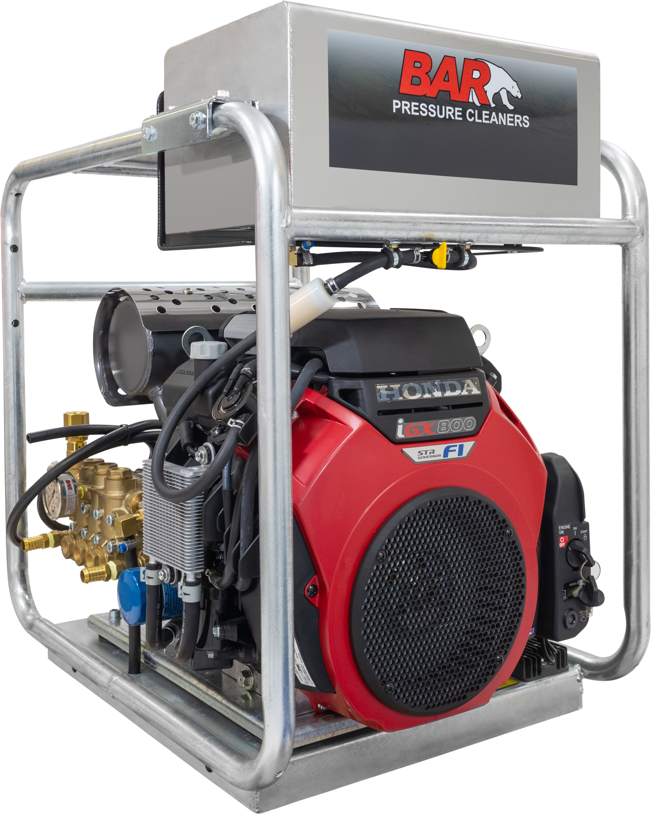Cold Petrol Pressure Cleaner 5000Psi @ 30L/min[120 BAR5030CG-HIP]