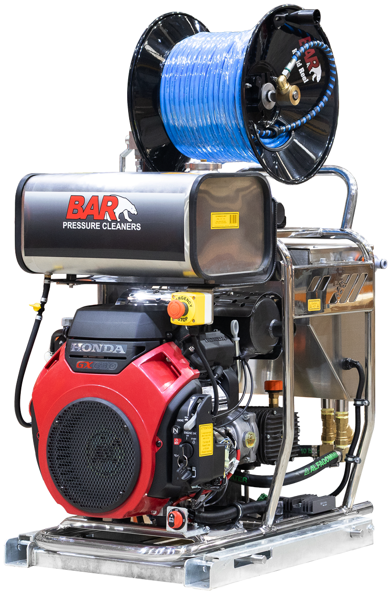 Petrol Jetter Drain Cleaner – Class A – Mobile[120 BAR4023CJ-HEAT]