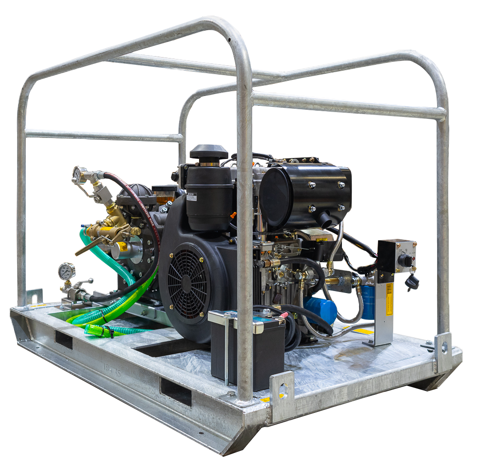 Diesel High Flow Hydrostatic Pipe Tester[210 APS145-D1000]