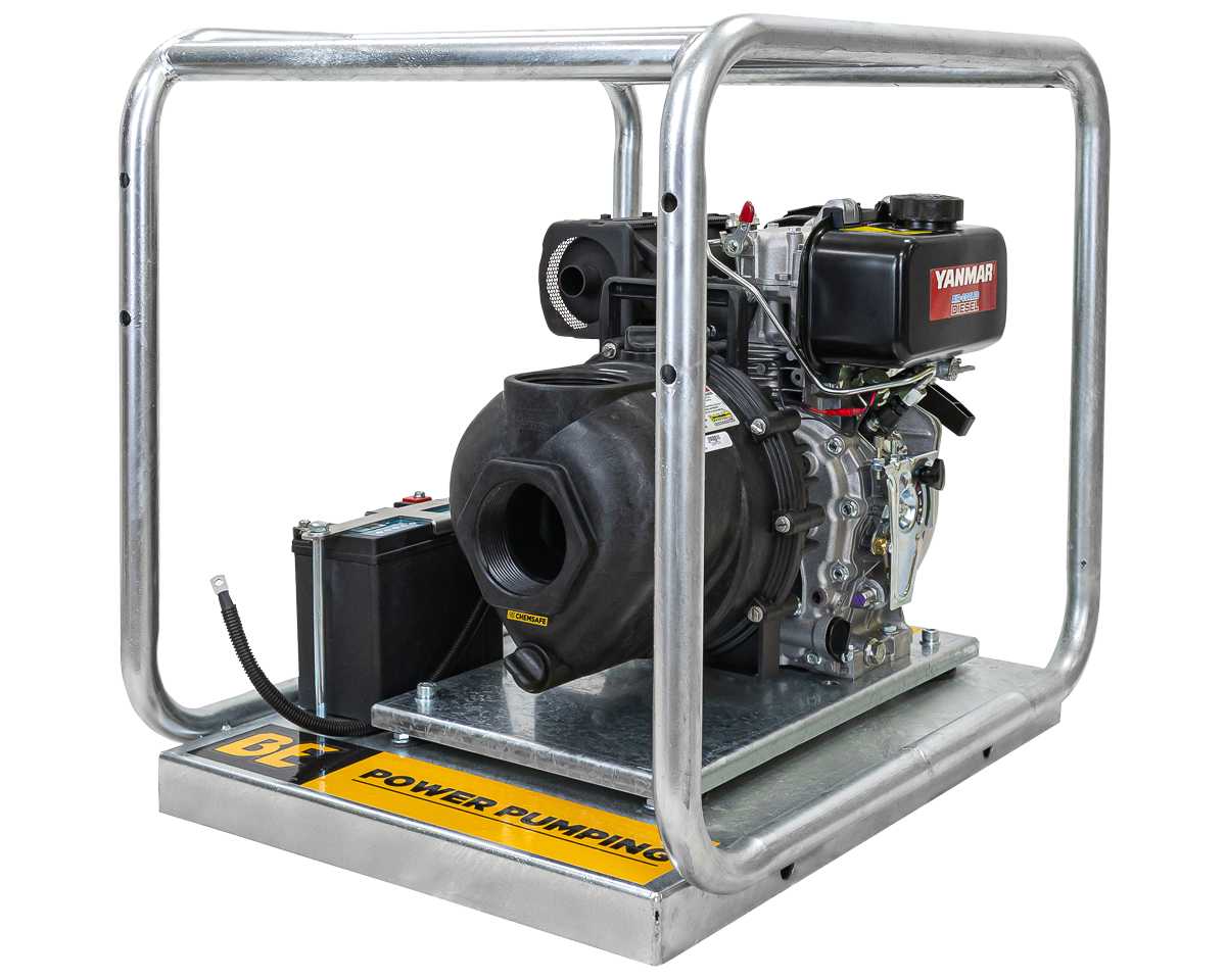 3" Chemsafe Poly Pump Utilising Chemsafe Poly Pump Kit [124 ND3048-YEJMP]