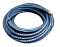 3/8" R2 2 Wire Thick Coat Hose - Grey - 5,000 PSI - Lenflex [165 R2J400 10MK 3/8MX3/8 FS]