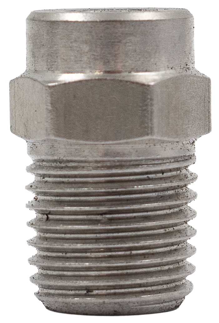 1/4" NPT Screw On 25º “Fan” Flushing Nozzle - BAR [145 16.1325.40B]