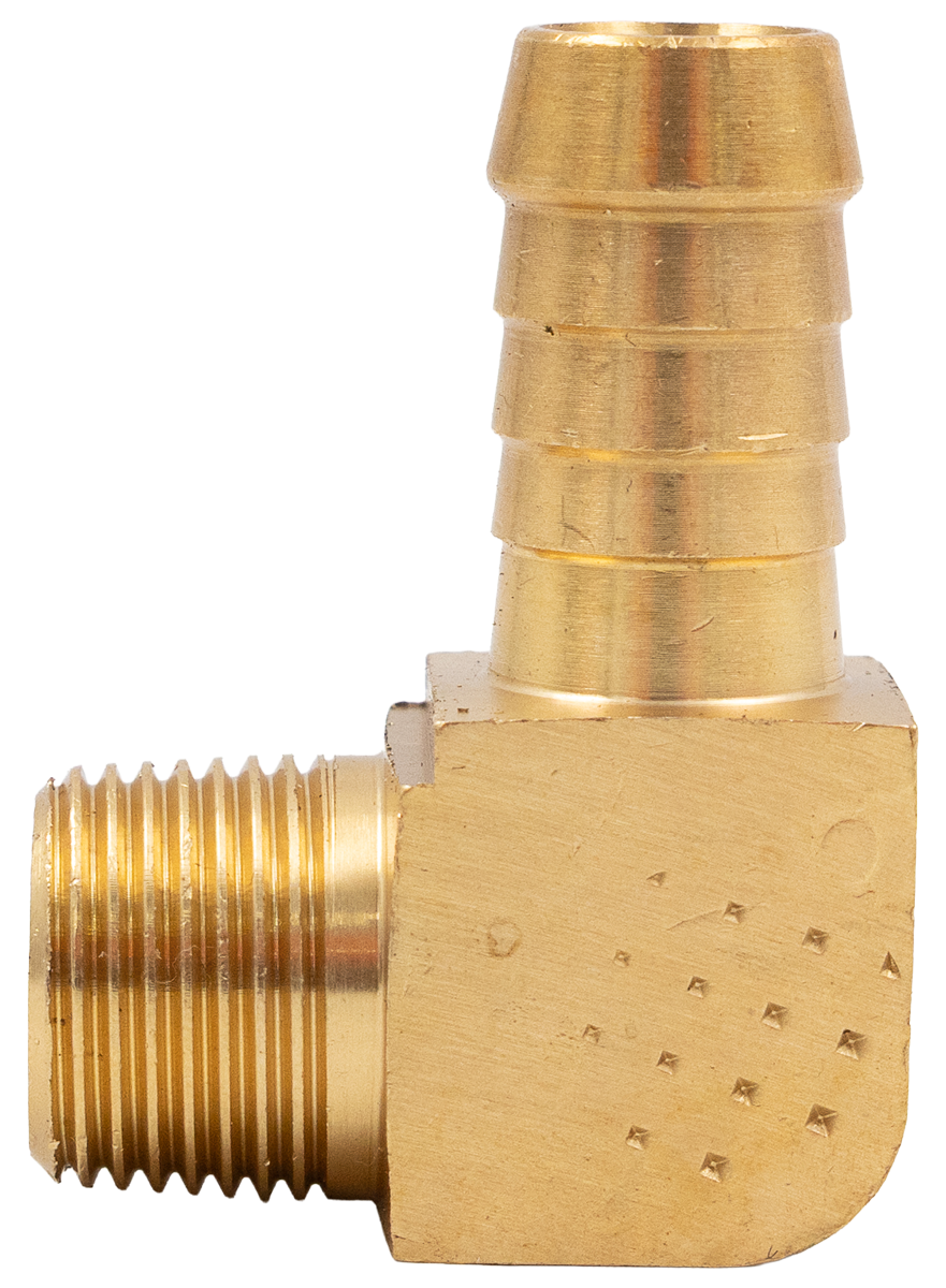 Elbow Barb 1/2" Barb X 3/8" BSP [Was 165 P60806] [165 P30806]