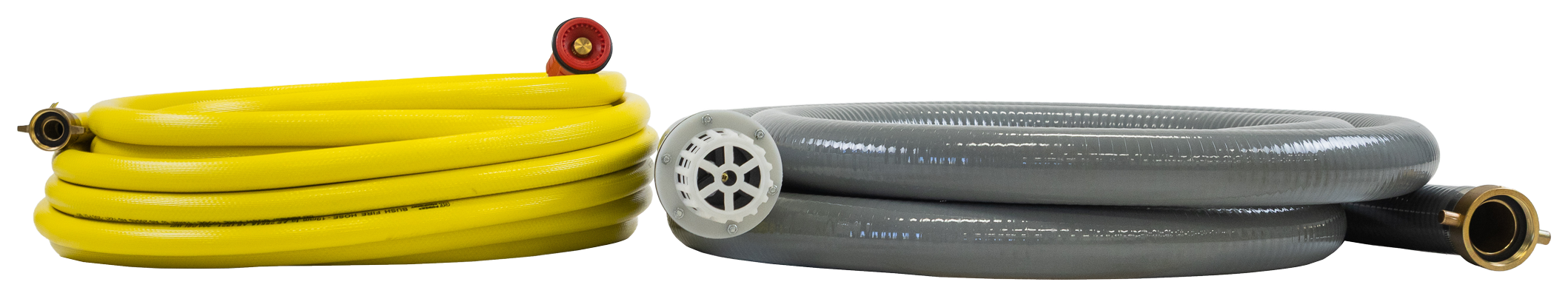 Fire Hose Kit - 2" Suction Hose - 3/4" Discharge Hose