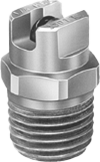 1/4" NPT Screw On 25º “Fan” Flushing Nozzle - BAR [145 16.1325.40B]