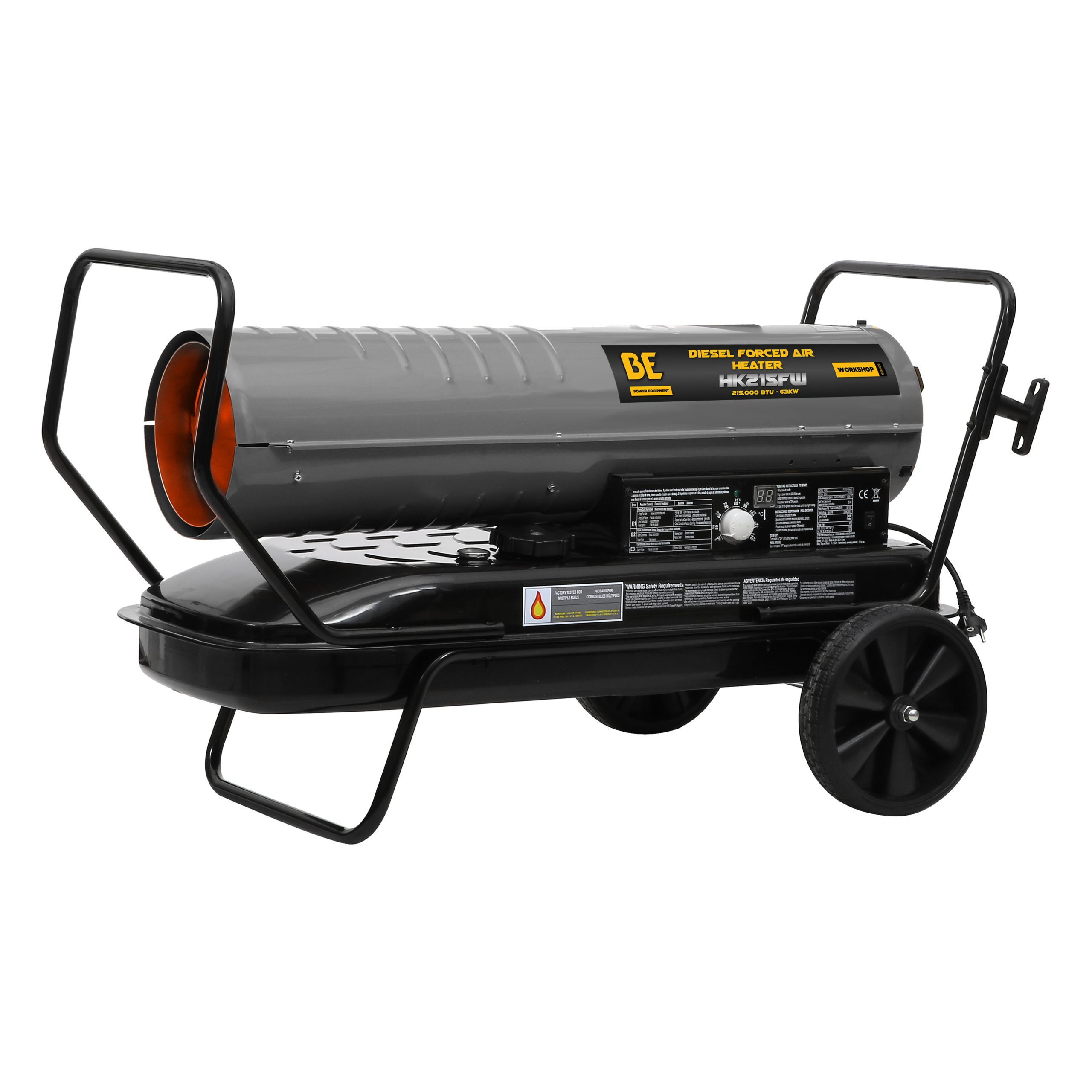 Diesel Fired Forced Air Heater - 63 kW (215,000 BTU) Output [PIN HK215FW]