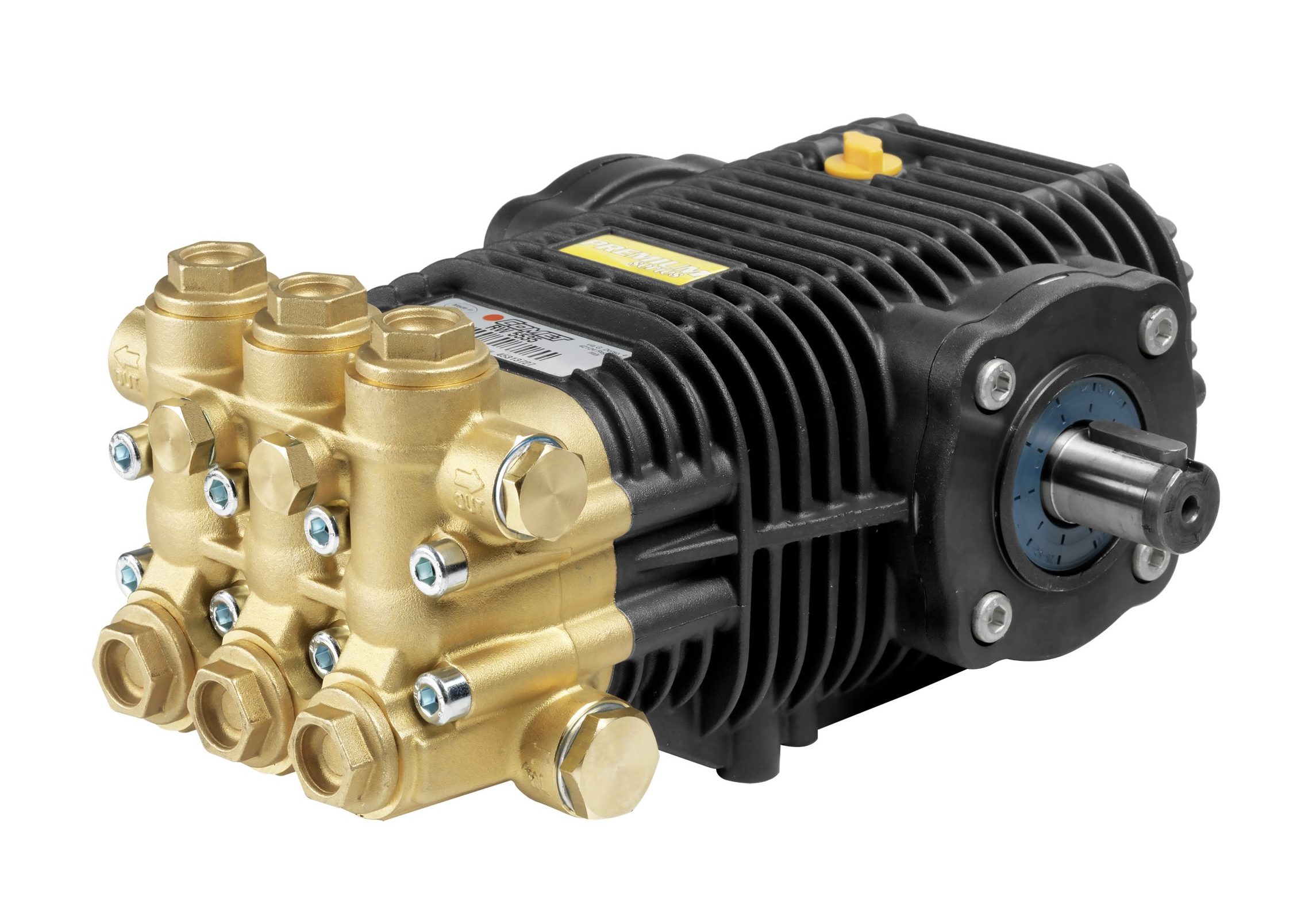 High Pressure Triplex Pump - RW Series - Solid, 24 mm Shaft - COMET[210 RW5535S]