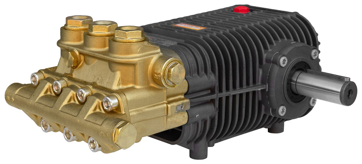 High Pressure Triplex Pump - TW 500 Series - Solid, 30 mm Shaft - COMET[210 TW4073S] [210 TW4073S D30]