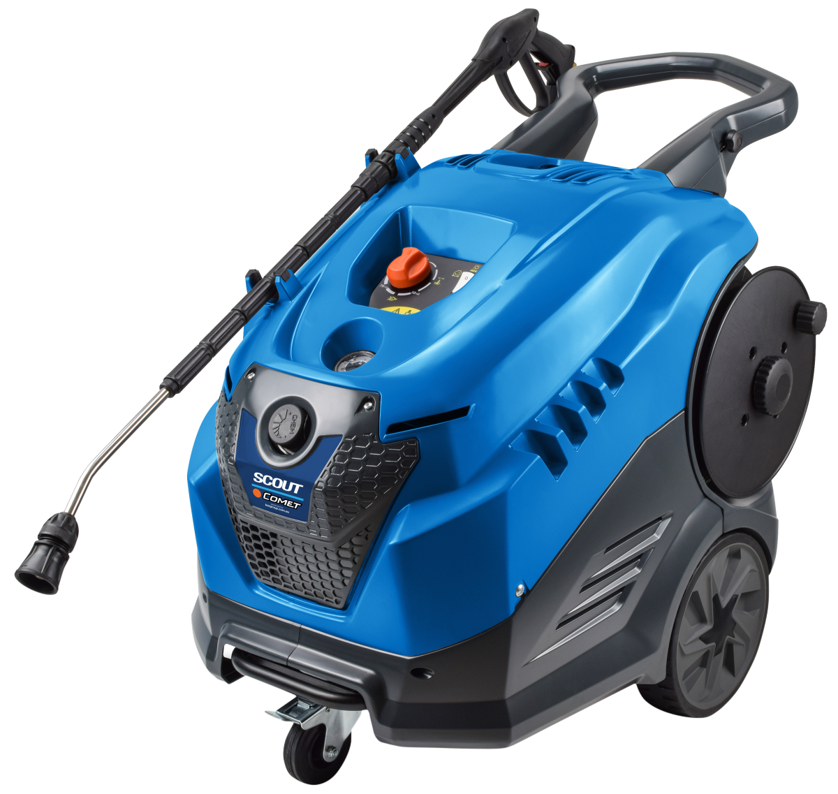 Hot Electric Pressure Cleaner – Single Phase – Scout – COMET [107 SCOUT150 P]