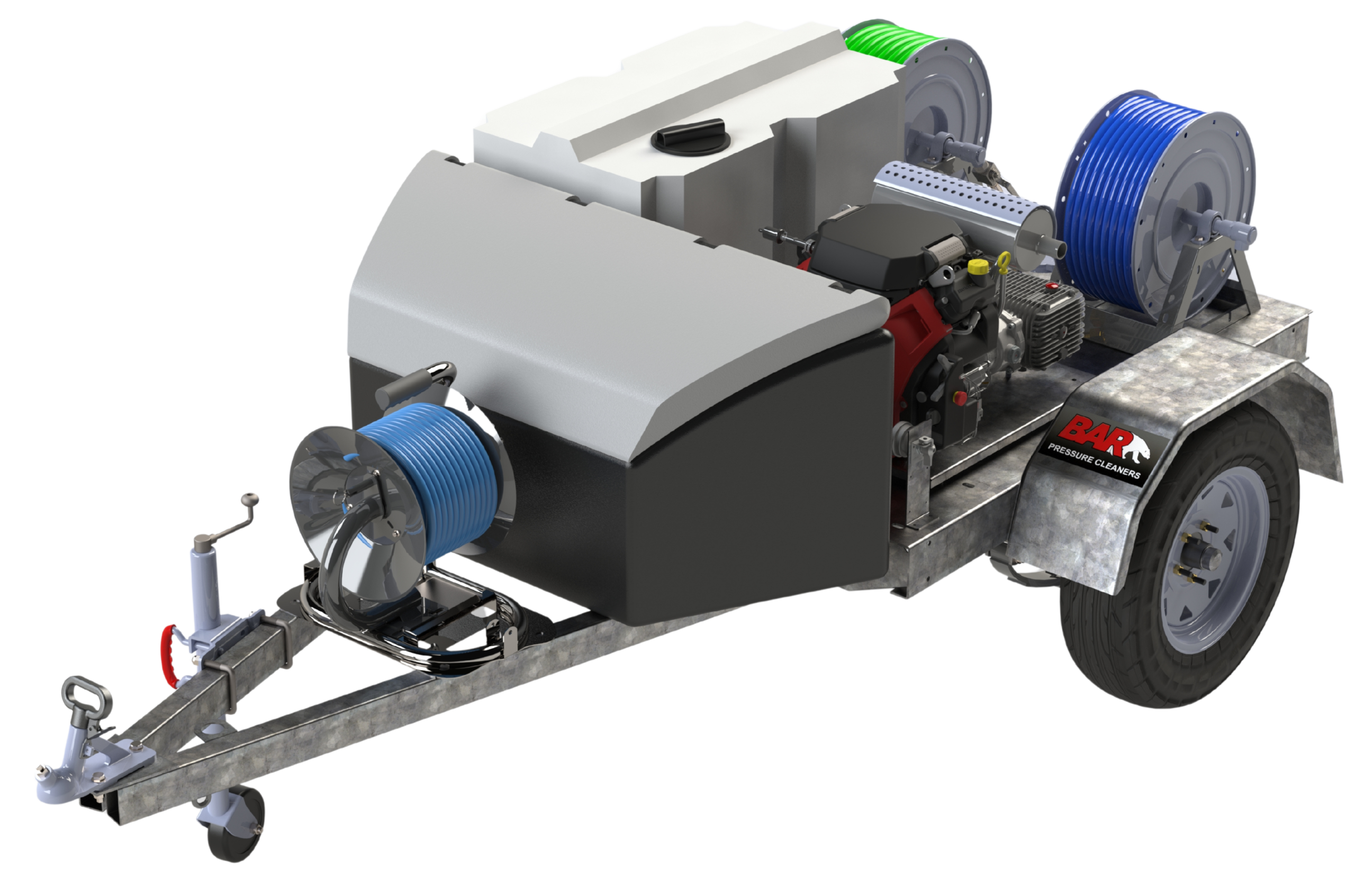 Petrol Jetter Trailer [120 BAR5027CJ-HETT 200]