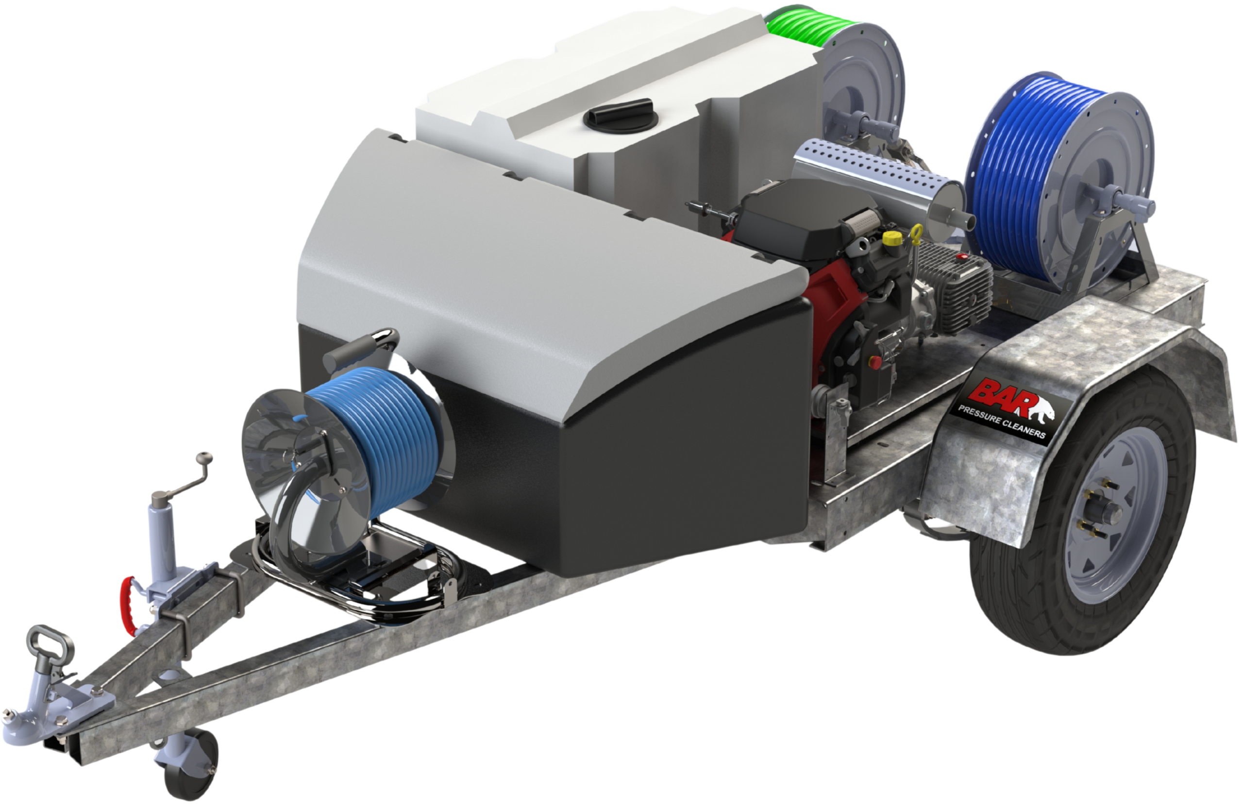 Petrol Jetter Trailer [120 BAR5030CJ-HETT 200]