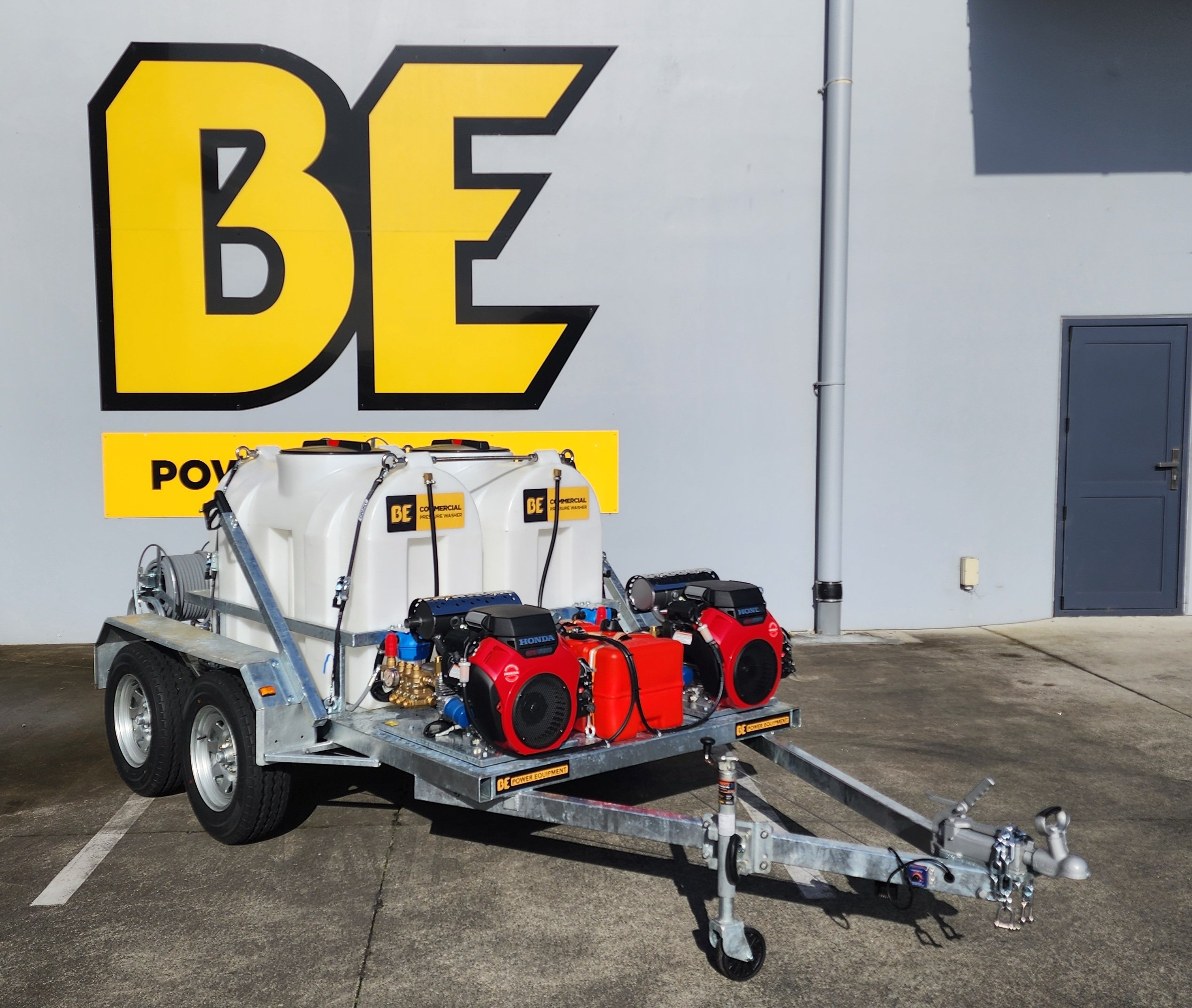 500x2/60x2 PC Trailer Twin Pump [120 BAR5064G-HET Trailer 1000X]