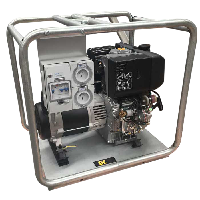 Generator - 6.5kVA Diesel [123 G6500-KDJM TRADE]