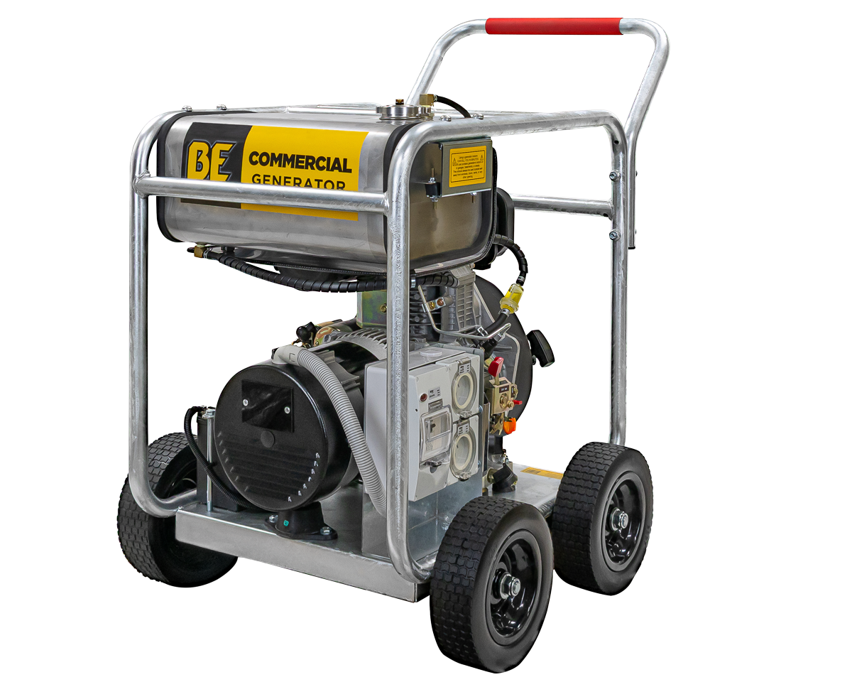 Generator - Diesel 6.6kVA w/25L S/S Tank [123 G6600M-IESTL]