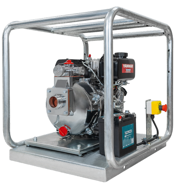 2" BSP Single Fire Fighting Pump[124 HD20480V-YEJMP]