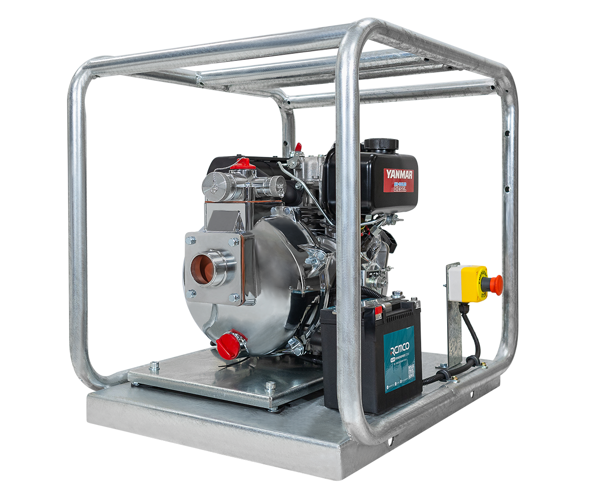 2" BSP Single Fire Fighting Pump[124 HD20480V-YEJMP]