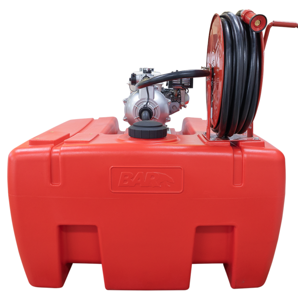 1.5" BSP Single Fire Fighting Pump with 400 L Tank[124 HP15651-H-400]