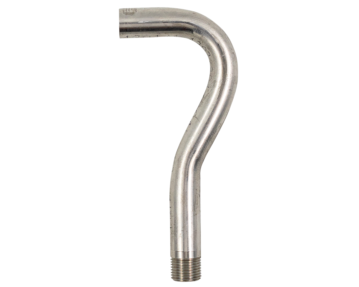 Tube 134mm Curved 1/8NPT/M12 [145 26.1421.56]