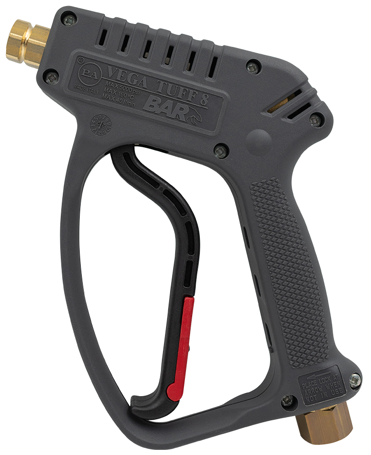 High Pressure Spray Gun - Vega Tuff 8 EZ Trigger - BSP - Premium - PA